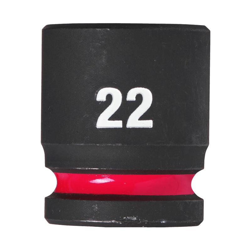 Milwaukee Hex Socket Shw 1/2 Std 22mm-1Pc 4932480316 Milwaukee - Dynamic Drive