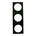 Triple Frame Gloss Black Get More Switch and Socket Options with a Triple Fr W4 - Dynamic Drive