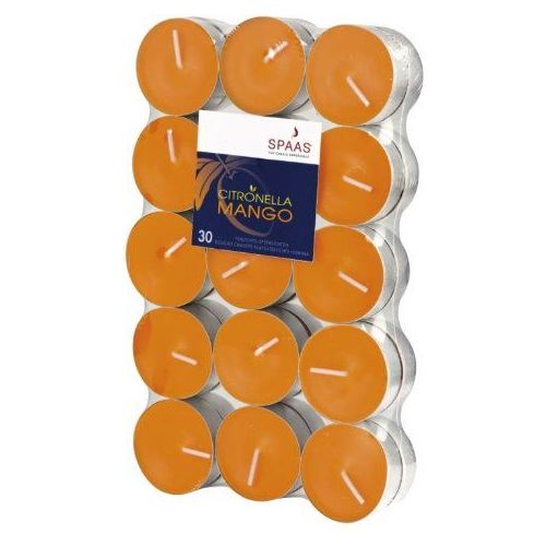 Citronella Maxi Tealights (8) S0392124149 Ivyline - Dynamic Drive