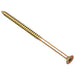 Forgefix Multi-Purpose Pozi Compatible Screw CSK ST ZYP 6.0 x 100mm Box 100 ForgeFix - Dynamic Drive