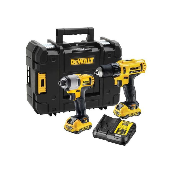 Dewalt Power Tools DCK218D2T XR Twin Pack 12V 2 x 2.0Ah Li-ion DeWALT Power Tools - Dynamic Drive