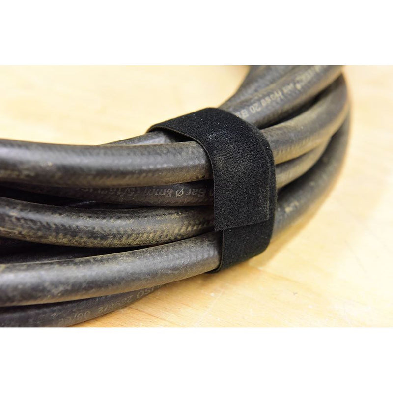 Fixman Self-Wrap Hook & Loop Tape Black 10mm x 25m Fixman - Dynamic Drive