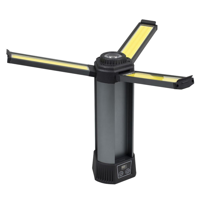 Sealey Rechargeable Flexible Floodlight with Tripod 24W COB LED & 5W SMD LED Sealey - Dynamic Drive
