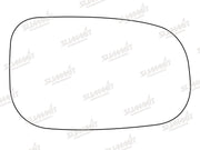 Summit Stick-On Standard Mirror Glass fits Volvo S40, S60, S80 C30 RHS Summit - Dynamic Drive