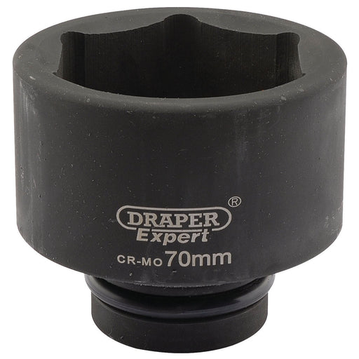 Draper Expert HI-TORQ 6 Point Impact Socket, 1" Sq. Dr., 70mm 05131 Draper - Dynamic Drive