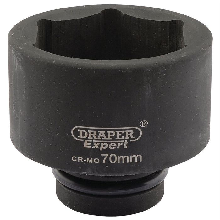 Draper Expert HI-TORQ 6 Point Impact Socket, 1" Sq. Dr., 70mm 05131 Draper - Dynamic Drive