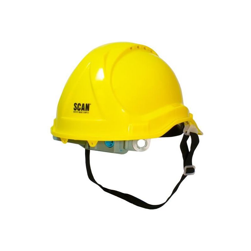 Scan Deluxe Safety Helmet - Yellow Scan - Dynamic Drive