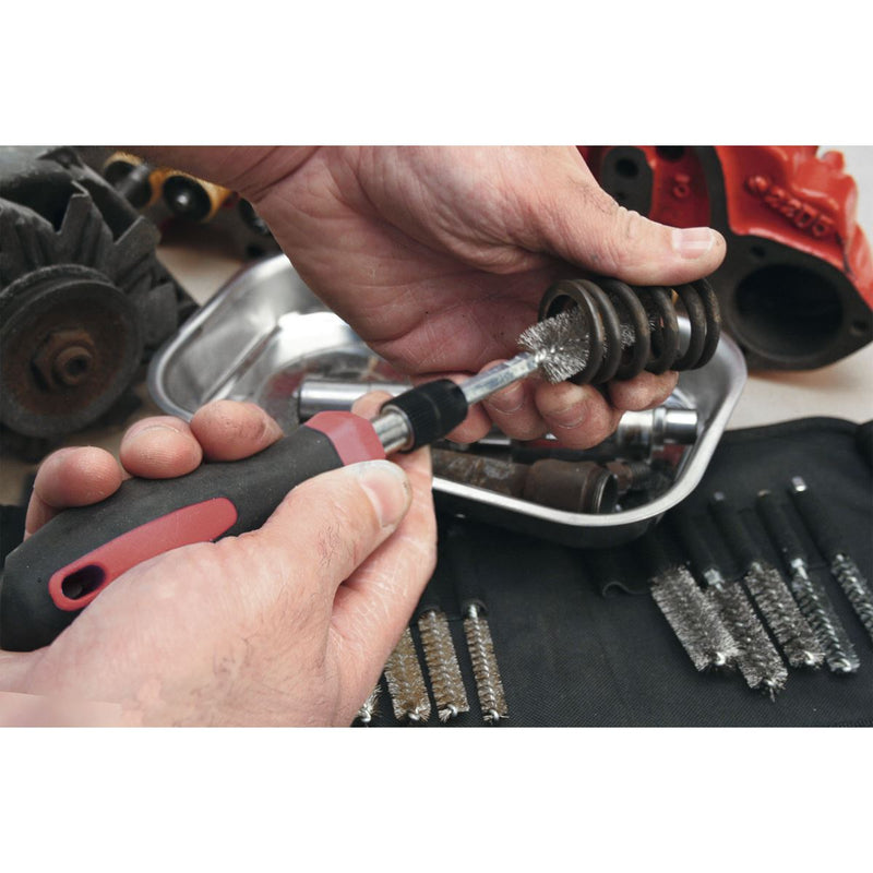 Sealey Cleaning & Decarbonising Brush Set 20pc VS1800 Sealey - Dynamic Drive