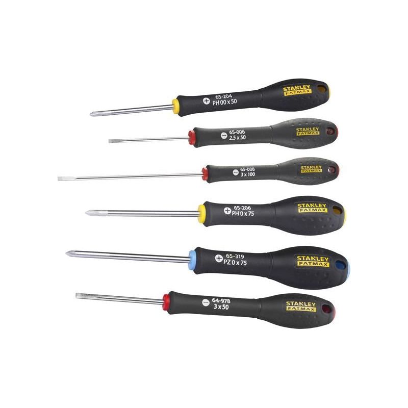 Stanley® Hand Tools FatMax® Precision Screwdriver Set, 6 Piece STANLEY® Hand Tools - Dynamic Drive