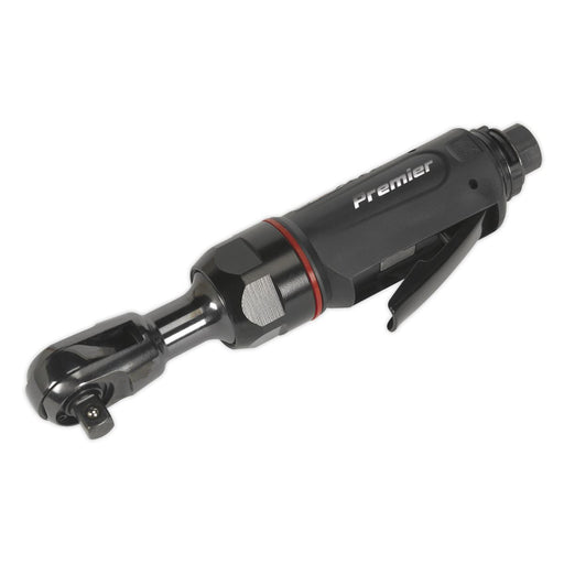 Sealey Premier 3/8" Square Drive Mini Air Ratchet Wrench Mechanic Workshop Sealey  - Dynamic Drive