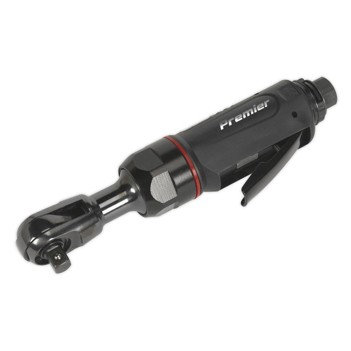 Sealey Premier 3/8" Square Drive Mini Air Ratchet Wrench Mechanic Workshop Sealey  - Dynamic Drive