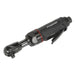 Sealey Premier 3/8" Square Drive Mini Air Ratchet Wrench Mechanic Workshop Sealey  - Dynamic Drive