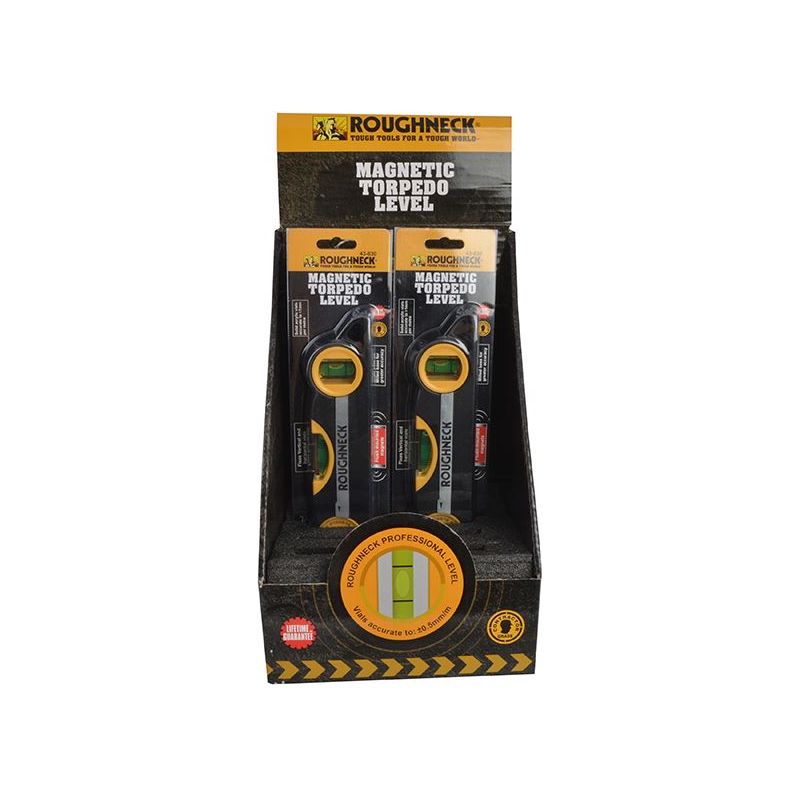 Roughneck Magnetic Torpedo Level 22.5cm (9in) Roughneck - Dynamic Drive