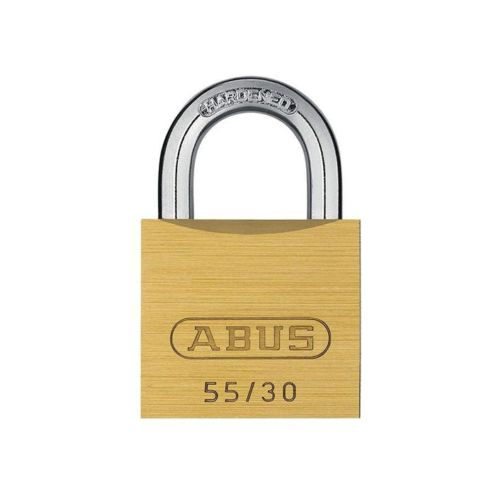Abus Mechanical 55/30mm Brass Padlock Keyed Alike 5301 ABUS Mechanical - Dynamic Drive