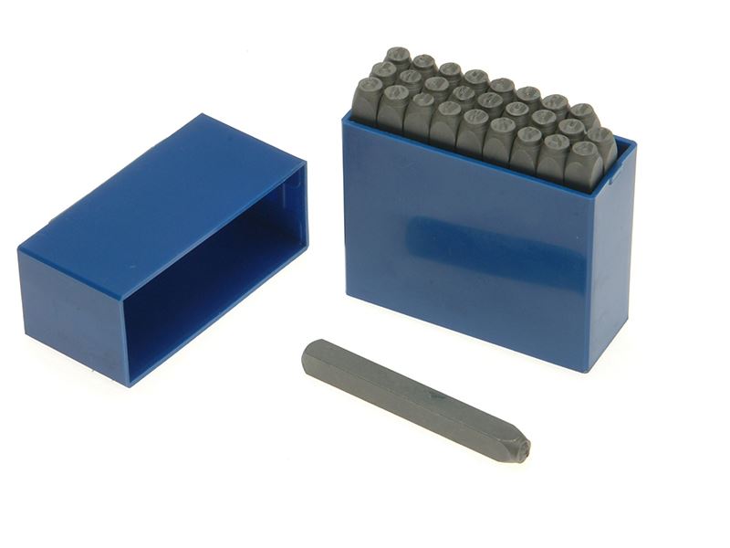Priory 181- 4.0mm Set of Letter Punches 5/32in Priory - Dynamic Drive
