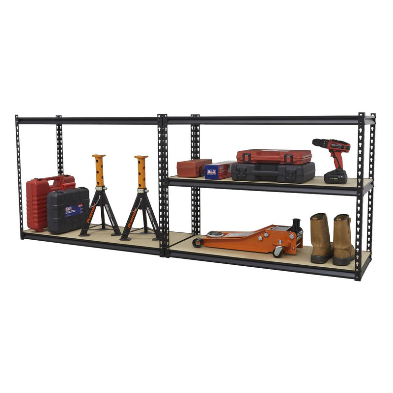 Sealey Racking Unit with 5 Shelves 220kg Capacity Per Level AP1200R Sealey - Dynamic Drive
