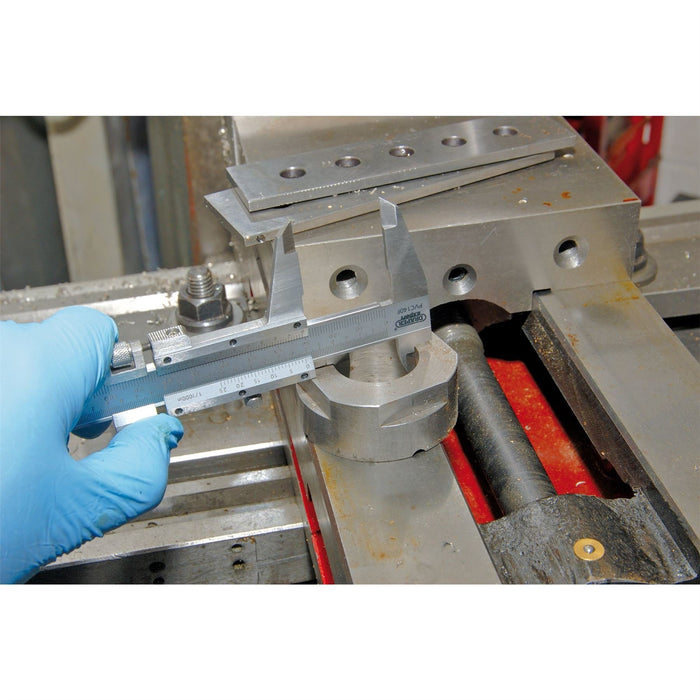 Draper Vernier Caliper with Fine Adjustment, 0 - 140mm 50605 Draper - Dynamic Drive