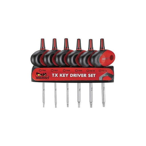 Teng Tools Mini TX T-Handle Screwdriver Set 6 Pieces Teng Tools - Dynamic Drive