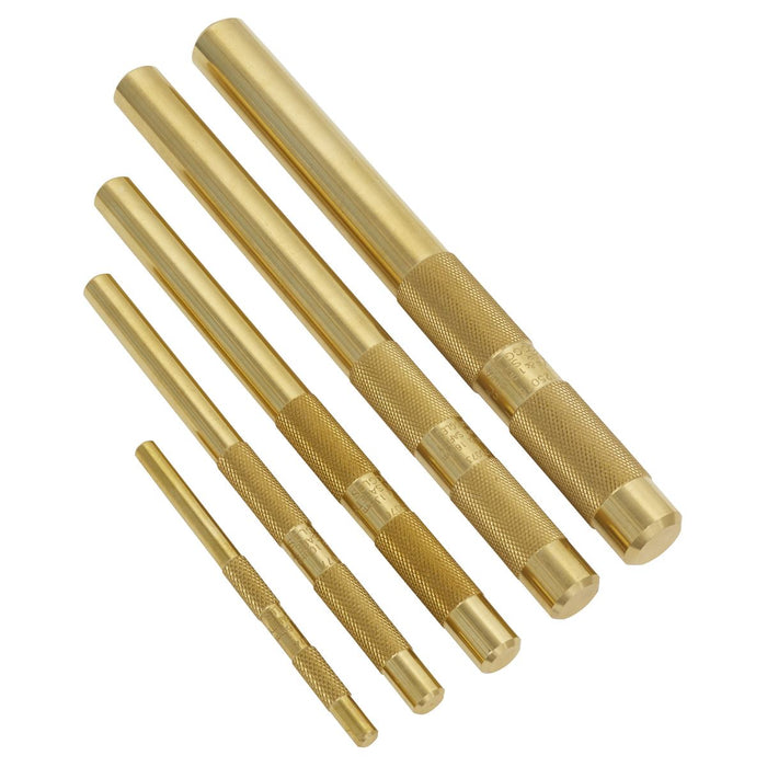 Sealey Brass Punch Set 5pc AKB05 Sealey - Dynamic Drive