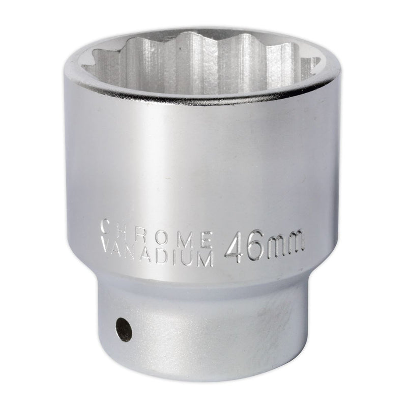 Sealey WallDrive Socket 46mm 3/4"Sq Drive S34/46 Sealey - Dynamic Drive