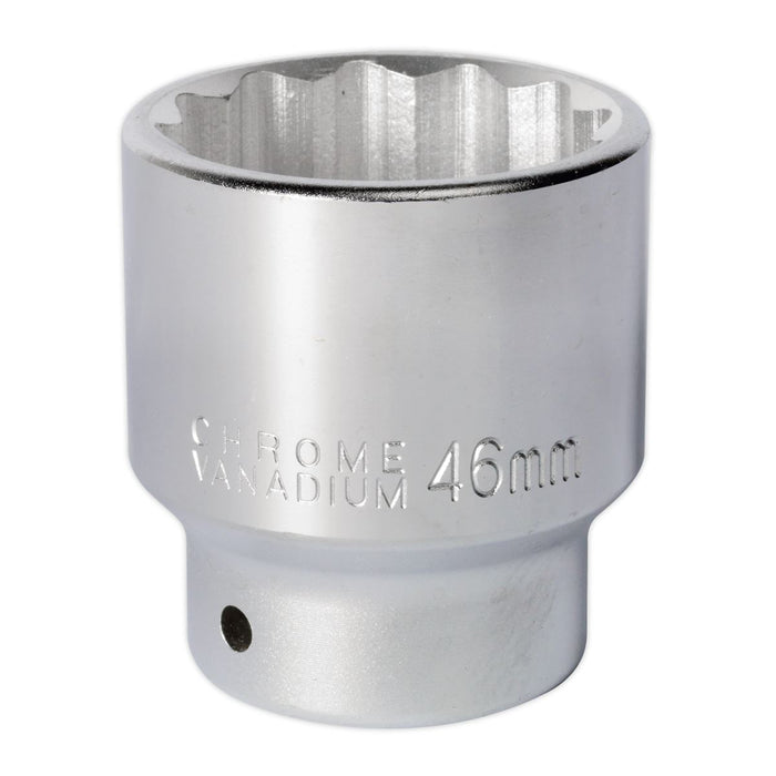 Sealey WallDrive Socket 46mm 3/4"Sq Drive S34/46 Sealey - Dynamic Drive