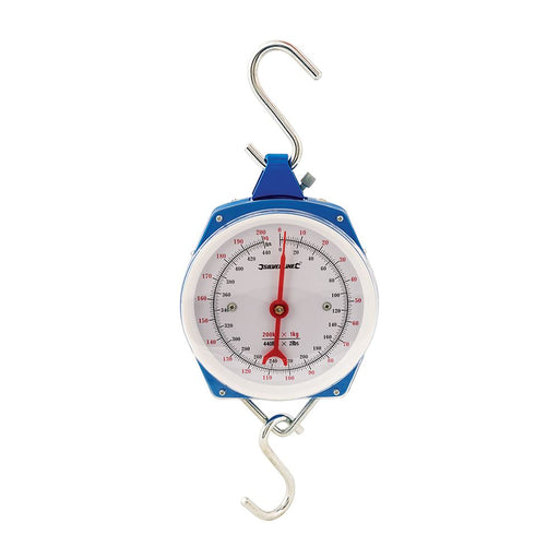 Silverline Hanging Scales Heavy Duty 200kg Silverline - Dynamic Drive