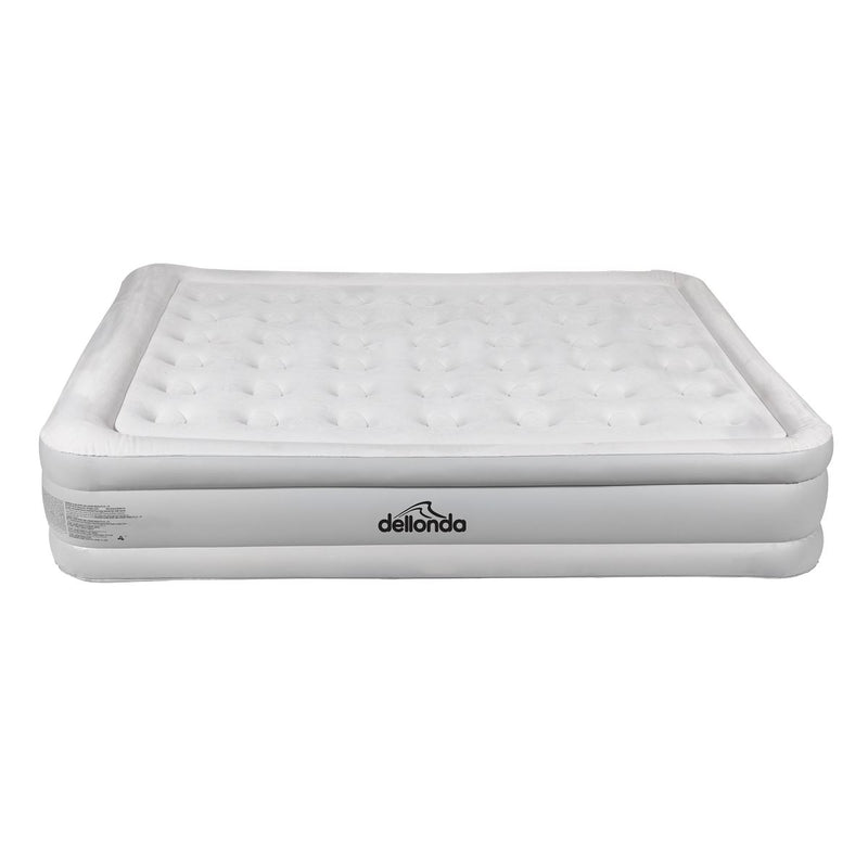 Dellonda Raised Air Bed with Removable Electric Pump & Storage Bag - Queen Dellonda - Dynamic Drive
