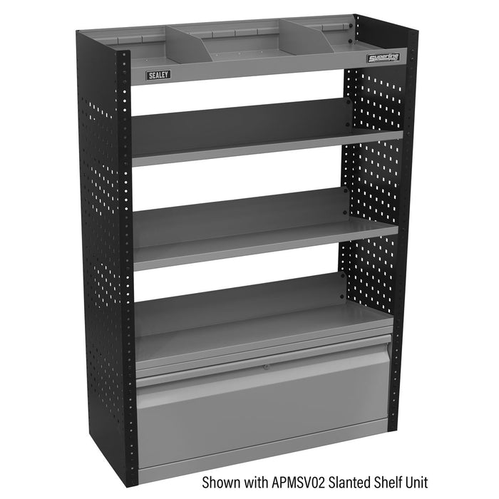 Sealey Modular Lockable Storage Door 845mm APMSV03 Sealey - Dynamic Drive