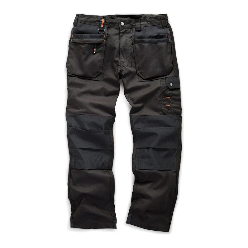 Scruffs Worker Plus Trousers Black 38S Scruffs - Dynamic Drive