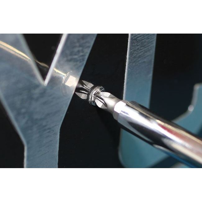Laser Non-Slip 'Cubic' Tip Bit Set Pz2 15pc 8279 Laser - Dynamic Drive