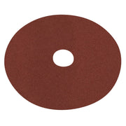 Sealey Fibre Backed Disc125mm 60Grit Pack of 25 WSD560 Sealey - Dynamic Drive
