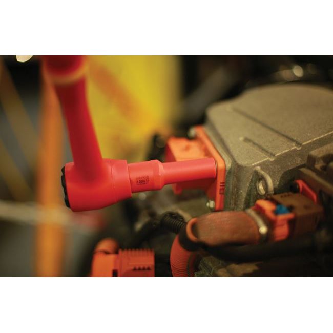 Laser Deep Insulated Socket 1/2"D 12mm 7951 Laser - Dynamic Drive