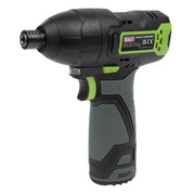 Sealey Cordless Impact Driver 1/4"Hex Drive 10.8V 2Ah SV10.8 Series CP108VCID Sealey - Dynamic Drive