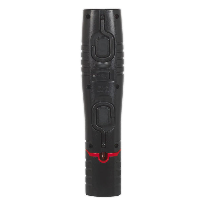 Sealey Rechargeable 360 Inspection Light 7 SMD & 3W SMD LED Black Lithium-ion Sealey - Dynamic Drive
