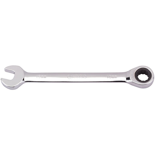 Draper Metric Ratcheting Combination Spanner, 10mm 31007 Draper - Dynamic Drive