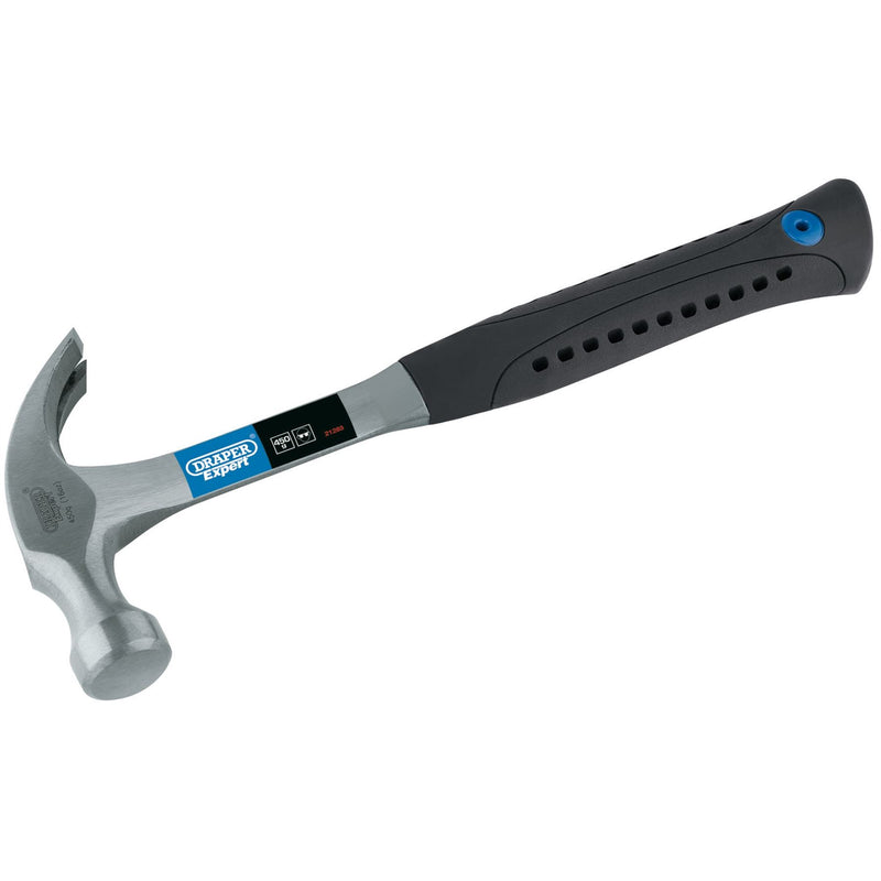 Draper Solid Forged Claw Hammer, 450g, 16oz 21283 Draper - Dynamic Drive