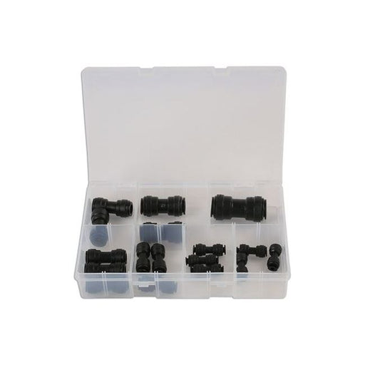 Connect Assorted Metric Push-Fit Couplings 17pc 31897 Tool Connection - Dynamic Drive