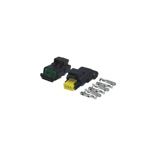 Connect for Peugeot Electrical Multipurpose 3 Pin Connector 8pc 37593 Tool Connection - Dynamic Drive