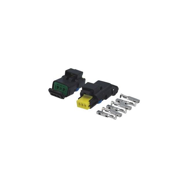 Connect for Peugeot Electrical Multipurpose 3 Pin Connector 8pc 37593 Tool Connection - Dynamic Drive