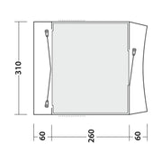 Easy Camp Wimberly Drive Away VW Campervan Awning 170 - 205 cm Height Range Easy Camp - Dynamic Drive