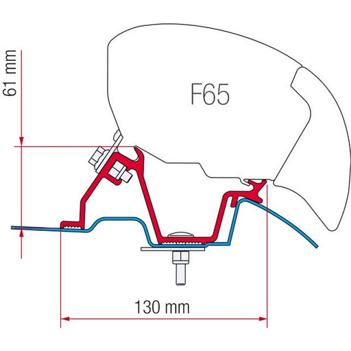Fiamma Kit for for Mercedes Sprinter 400 Eagle RV Awnings in the UK Fiamma - Dynamic Drive