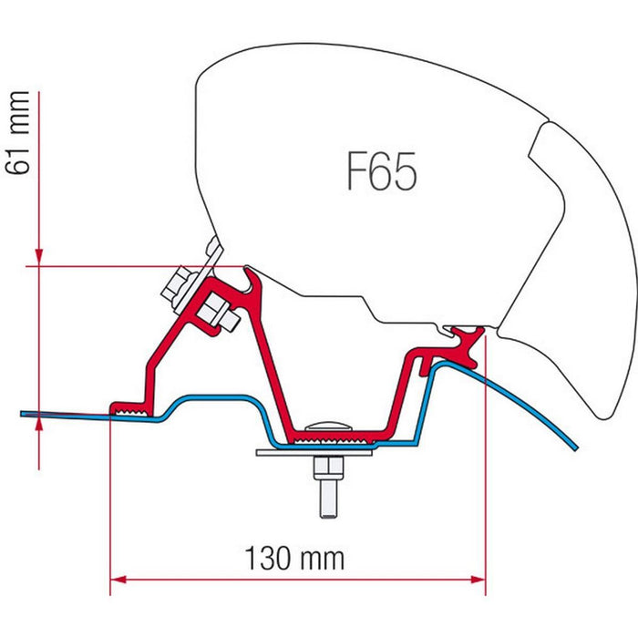 Fiamma Kit for for Mercedes Sprinter 400 Eagle RV Awnings in the UK Fiamma - Dynamic Drive