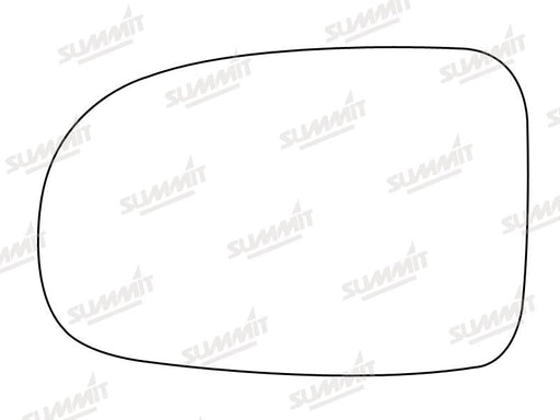 Summit Non-Heated Base Plate With Standard Mirror Glass fits Vauxhall Corsa / Corsa C 00 to 05 LHS Summit - Dynamic Drive