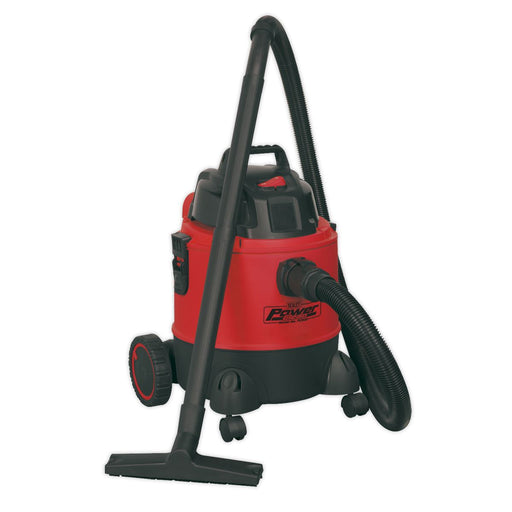 Sealey Vacuum Cleaner Wet & Dry 20ltr 1250W/230V PC200 Sealey  - Dynamic Drive