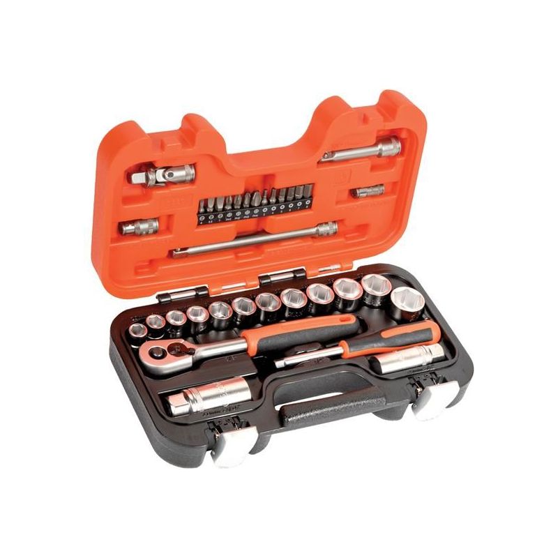 Bahco S330 3/8in Drive Socket Set, 34 Piece Bahco - Dynamic Drive