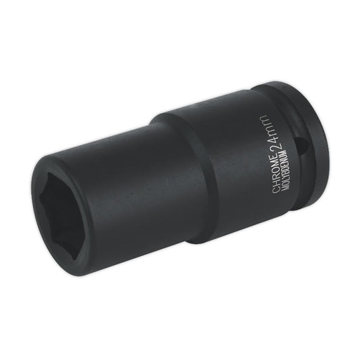 Sealey Impact Socket 24mm Deep 3/4"Sq Drive IS3424D Sealey - Dynamic Drive