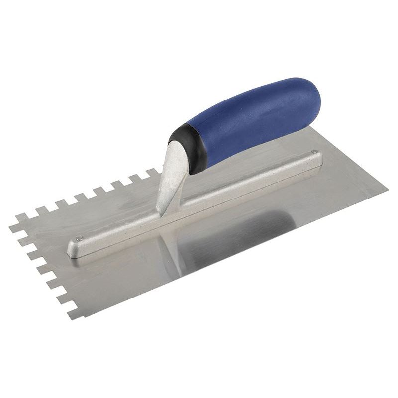 Vitrex Professional Stainless Steel Adhesive Trowel Square Notches 8mm Vitrex - Dynamic Drive