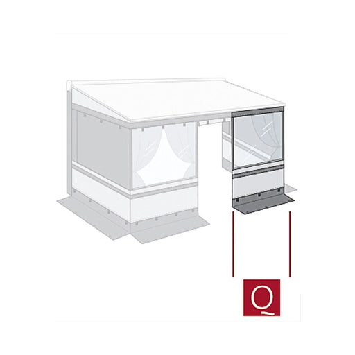 Fiamma Privacy Room Light Front Panel 125 Privacy Room Light Front Panel for Fiamma - Dynamic Drive