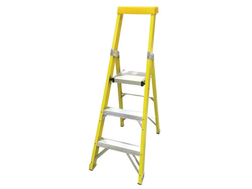 Zarges GRP Platform Steps, Platform Height 0.82m 3 Rungs Zarges - Dynamic Drive