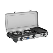 Campingaz Camping Kitchen 2 Multi-Cook Double Burner Portable Camping Gas Stove and Side Grill Campingaz - Dynamic Drive